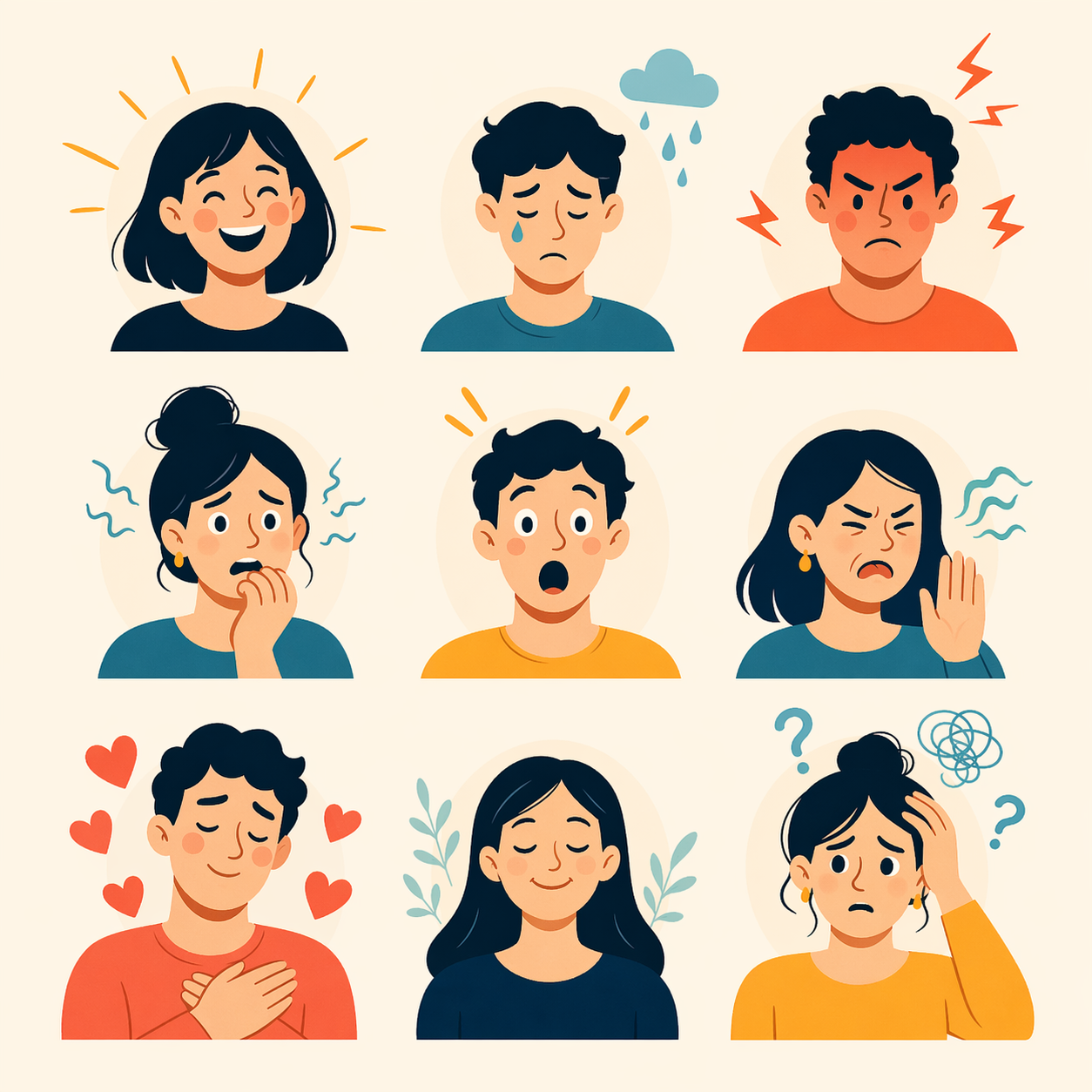 classification of emotions