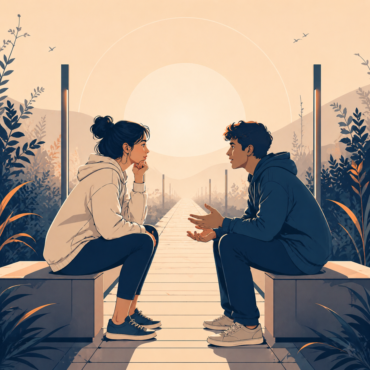 being heard