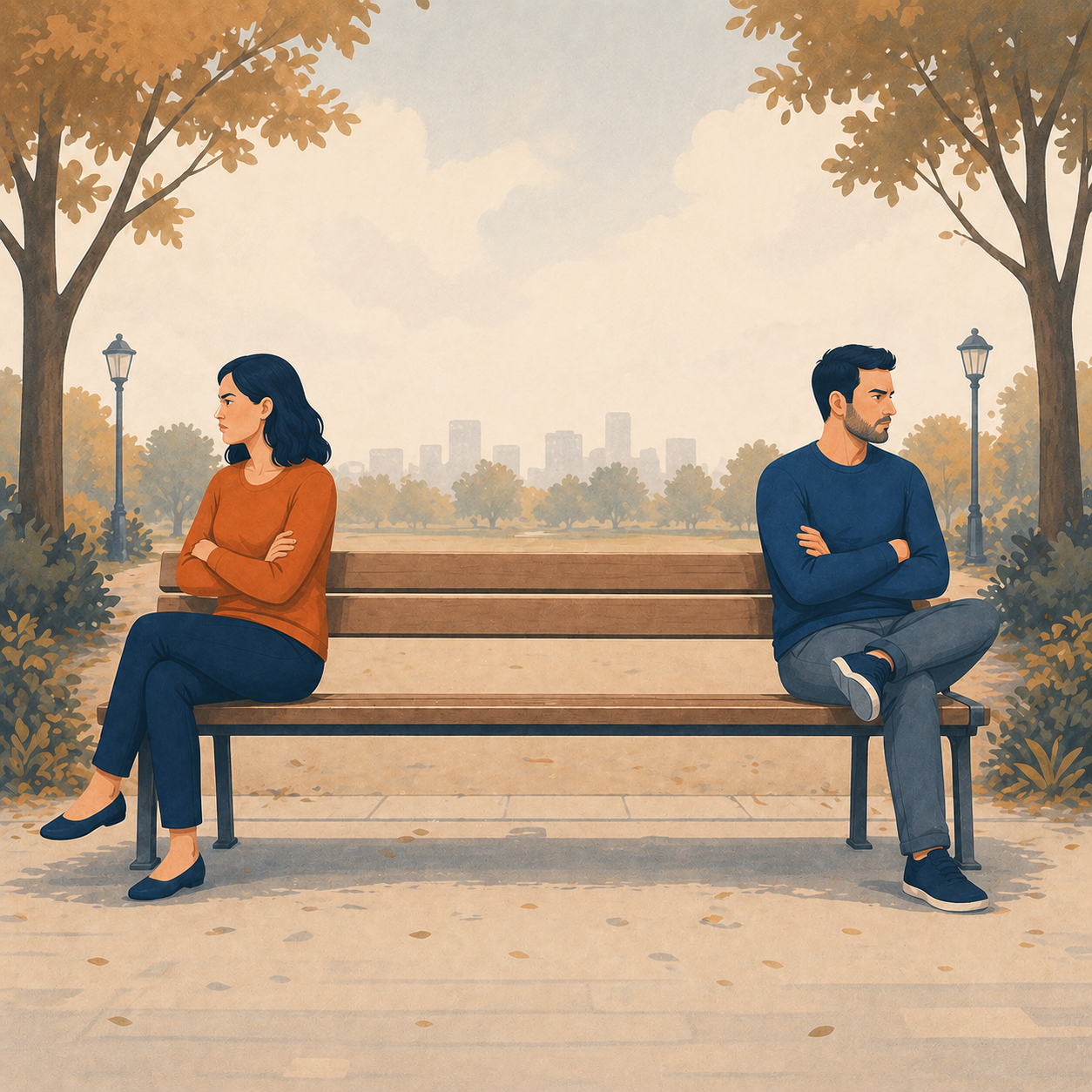 giving people space