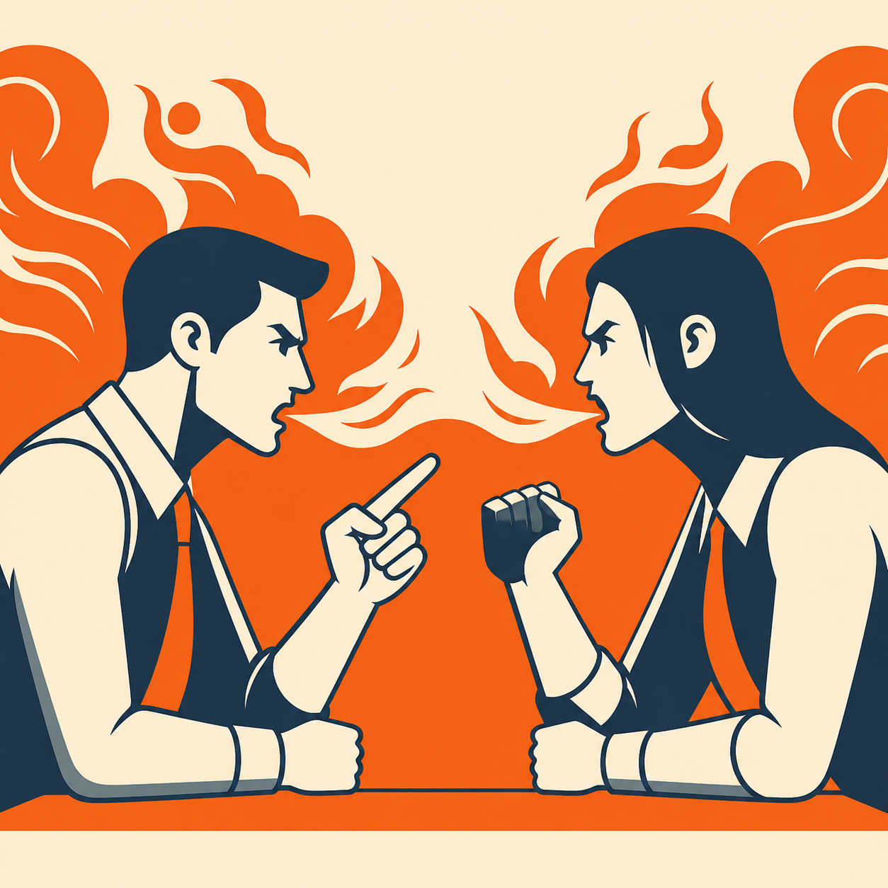 heated argument
