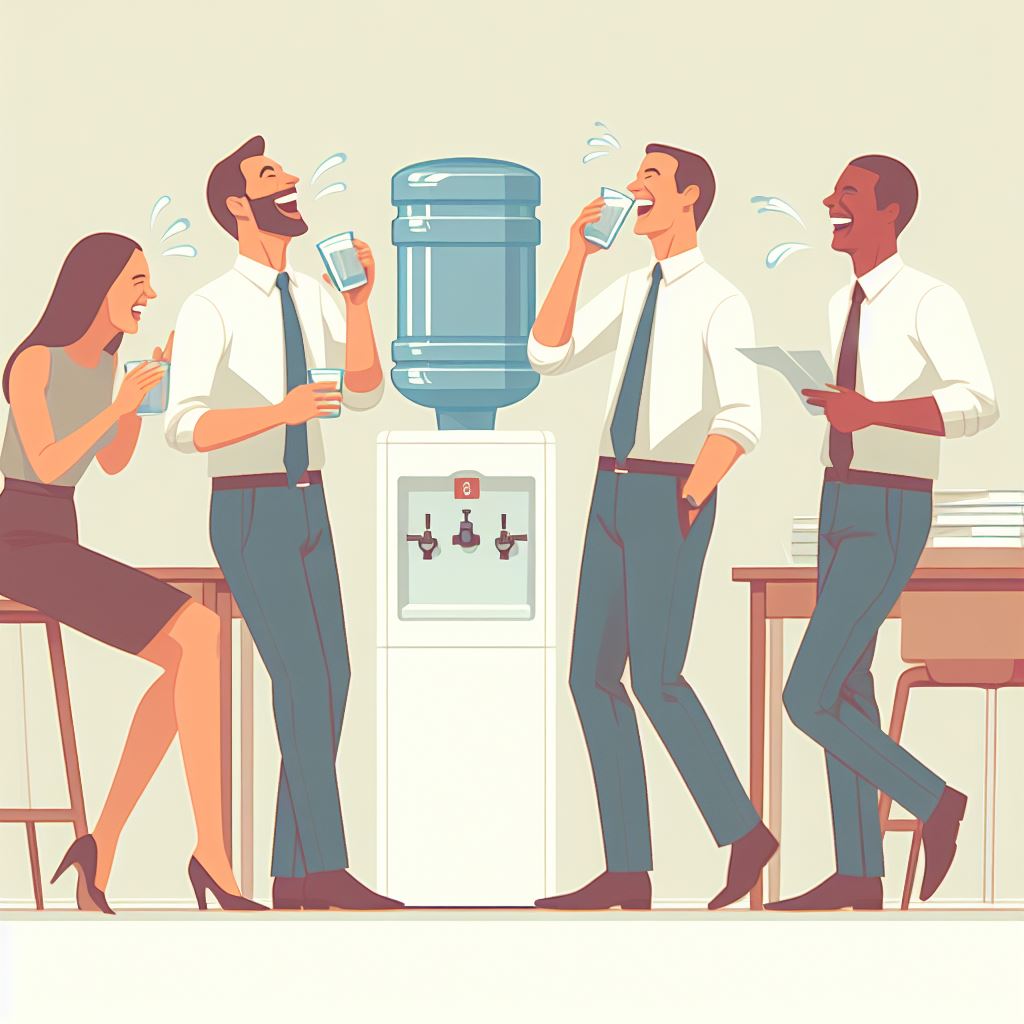 friends at work
