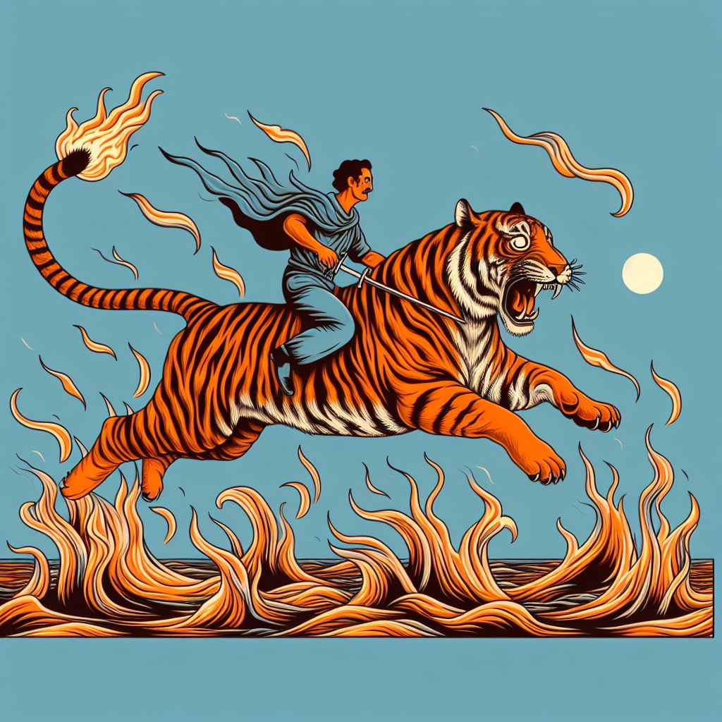 ride the tiger