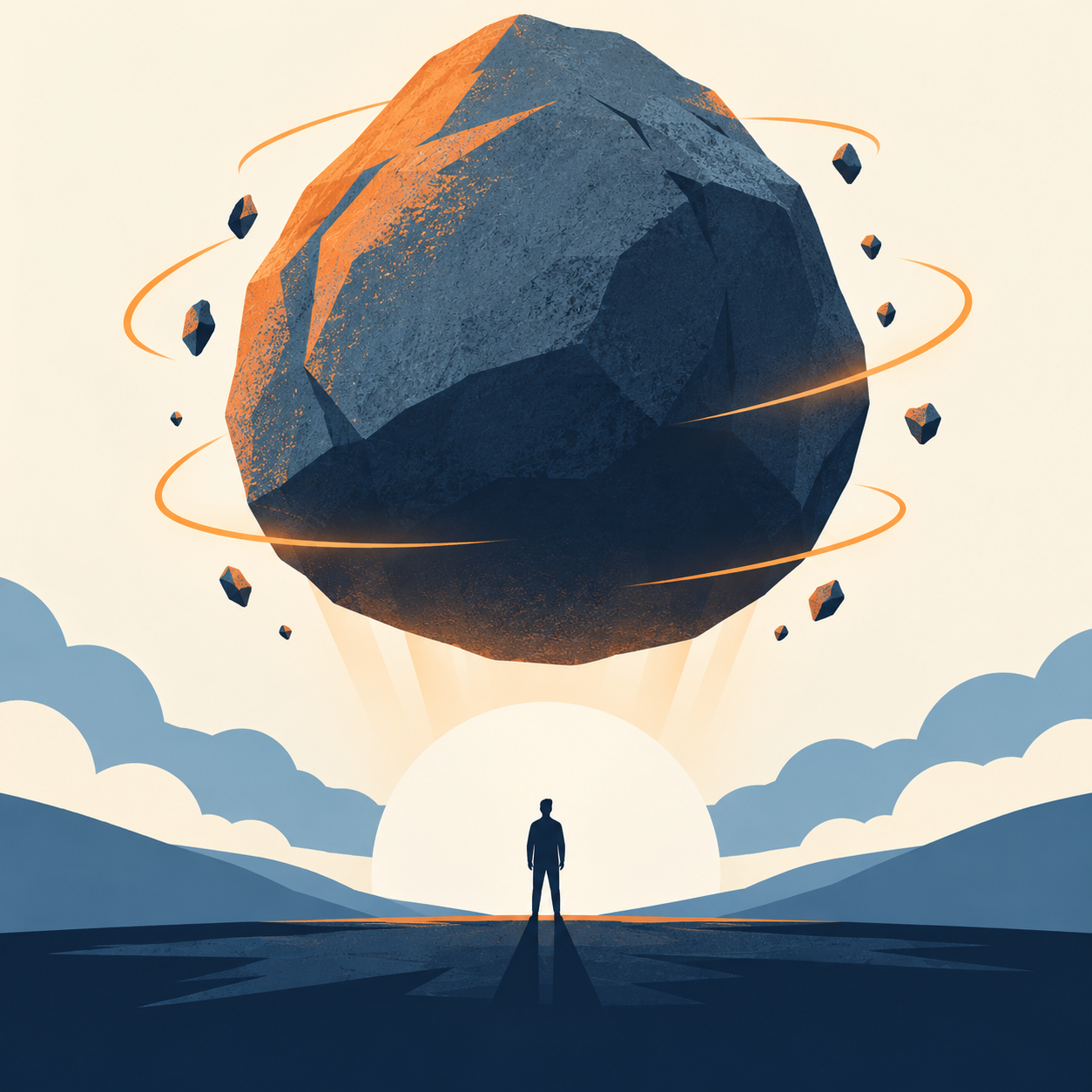 flying boulder ritual