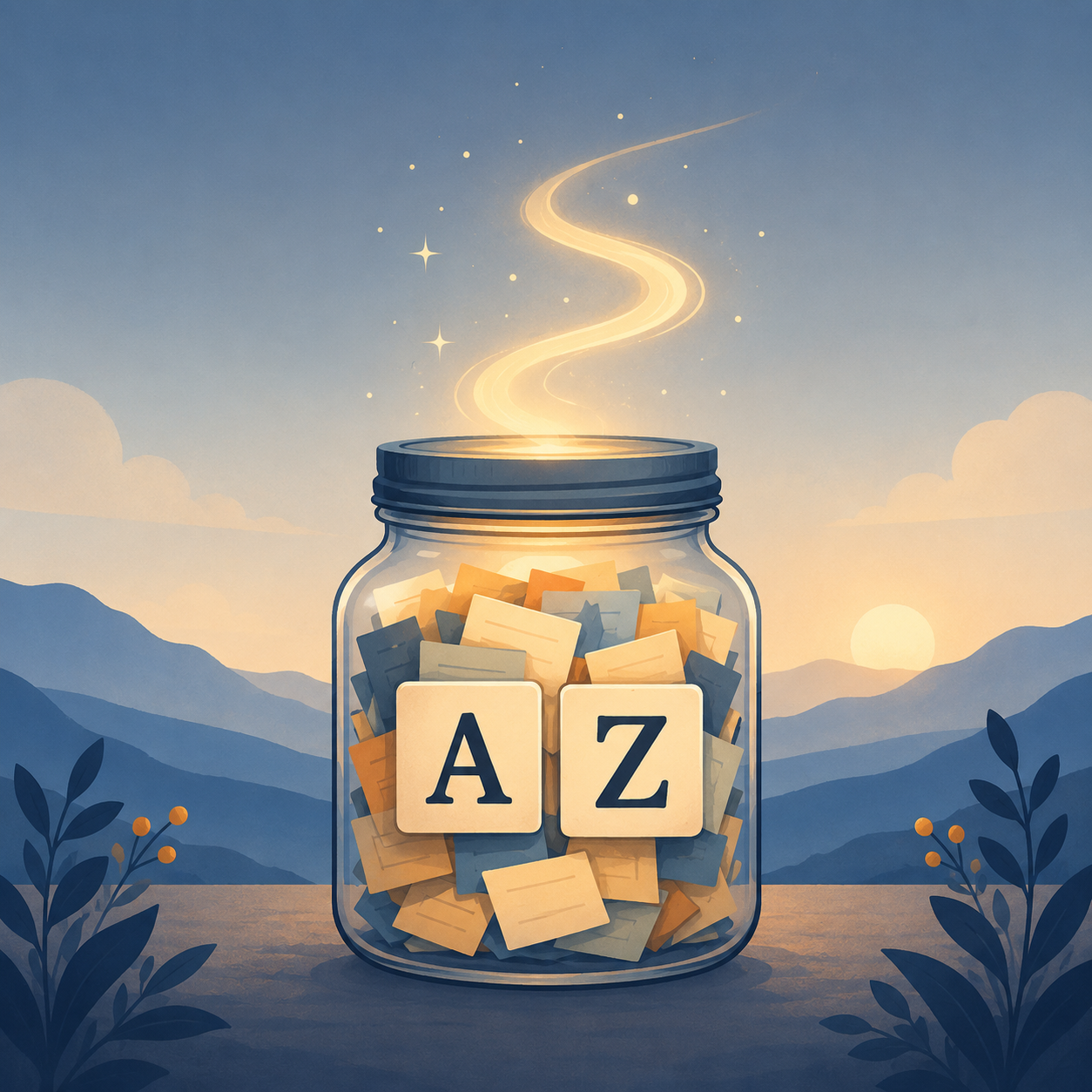 A to Z Gratitude List (PDF)